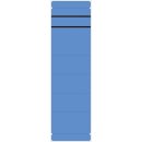 Ordner R&uuml;ckenschilder - breit/lang, 10 St&uuml;ck, blau