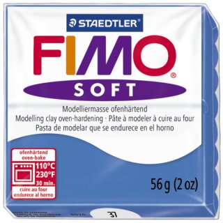 Modelliermasse FIMO® soft - 56 g, pazifik blau