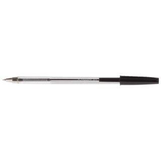 Einwegkugelschreiber, ca. 1mm, schwarz