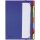 Deskorganizer - 7 Fächern, blau