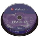 DVD+R 4.7GB/120Min 16x, Sp.10