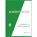 Kassenbuch - A4, 2x 40 Blatt, SD