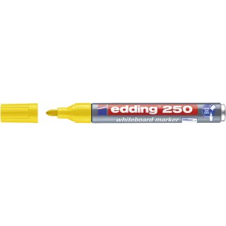 250 Boardmarker - nachfüllbar, 1,5 - 3 mm, gelb