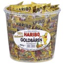 Haribo Fruchtgummi - mini Goldbären, 100 Minibeutel