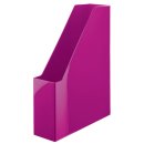 Stehsammler i-Line, DIN A4/C4, elegant, stilvoll, hochglänzend, New Colours pink