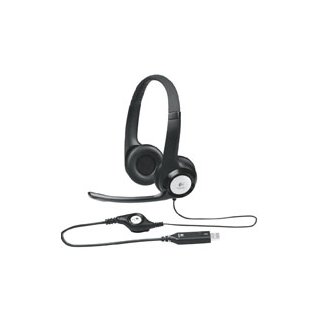 Logitech ClearChat H390 Kabel Kopfbügel Stereo Headset - Schwarz