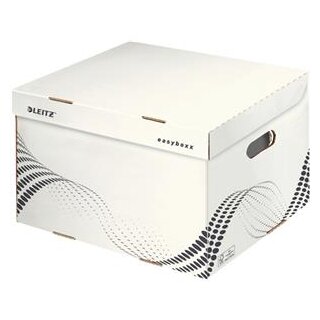 Archivkasten easyboxx L 17kg weiß LEITZ 6137-00-00