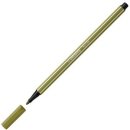 Fasermaler Pen 68 schlammgr&uuml;n STABILO 68/37
