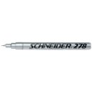 Schneider Lackmarker Maxx 278, 0,8 mm, silber