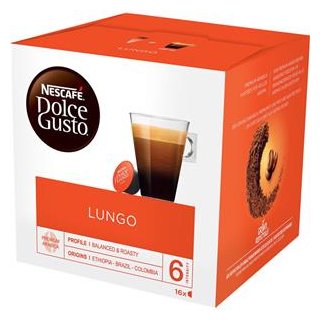 Kaffeekapseln Dolce Gusto Lungo NESCAFE 4301604008  16St