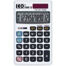 Taschenrechner 12-stellig silber LEO 088S