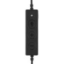 Headset Stereo schwarz/silber MEDIA RANGE MROS304
