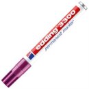 Permanentmarker rotviolett