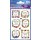 Z-Design 54216, Deko Sticker, Gl&uuml;ckw&uuml;nsche, 2 Bogen/16 Sticker