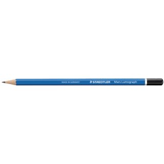 Bleistift  Mars® Lumograph® - H, blau