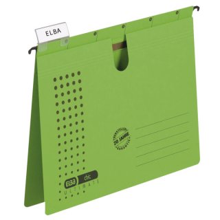 Hängehefter chic ULTIMATE® - Karton (RC), 240 g/qm, A4, grün