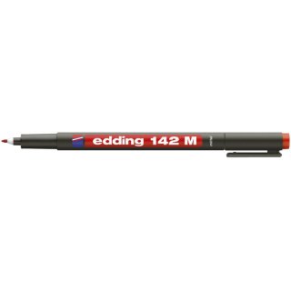 142 M - OHP-Marker, permanent, 1 mm, rot