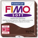 Modelliermasse FIMO® soft - 56 g, schoko