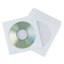 CD-Papierh&uuml;llen - wei&szlig;