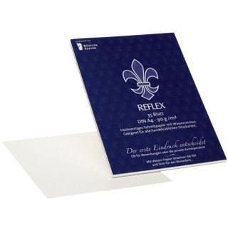 Reflex Korrespondenzpapier - DIN A4, weiß, 35 Blatt