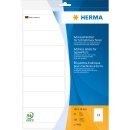 HERMA Adress-Etiketten, A4, 102 x 38 mm, wei&szlig;, 280 St.